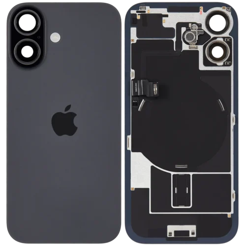 iPhone 17 back glass with MagSafe – Black (HQ)