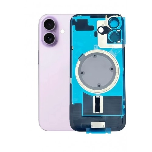 iPhone 17 back glass with MagSafe – Purple (HQ)