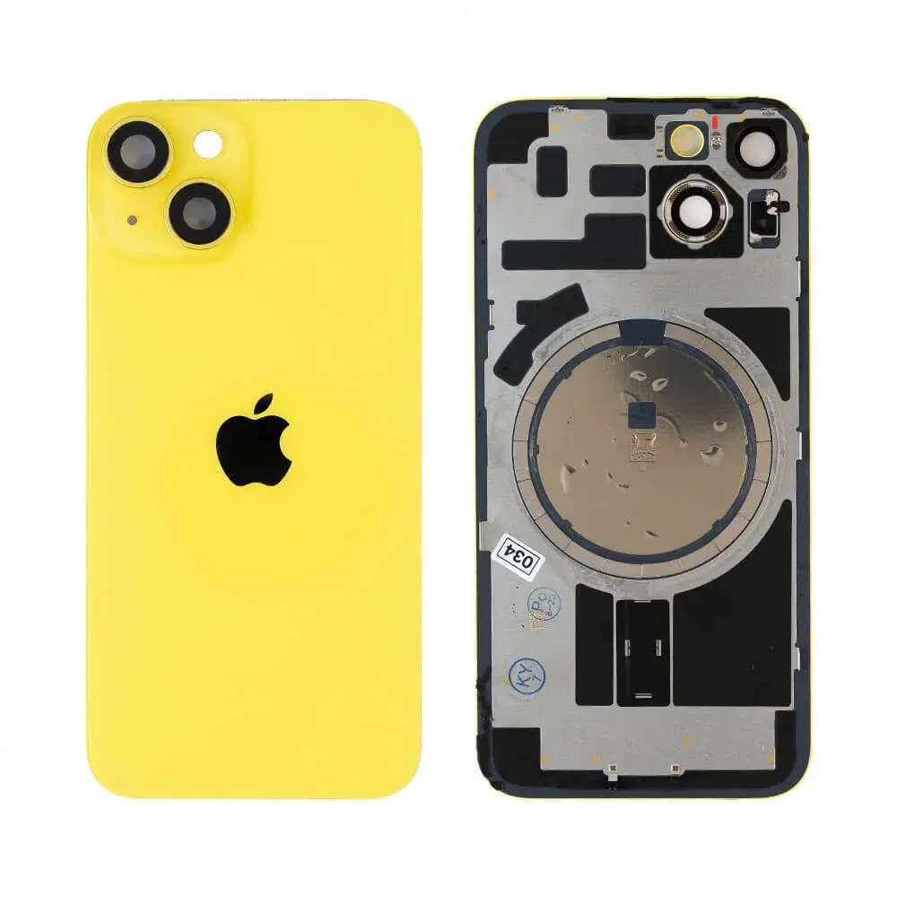 IPhone 14 back glass with MagSafe – yellow(HQ)