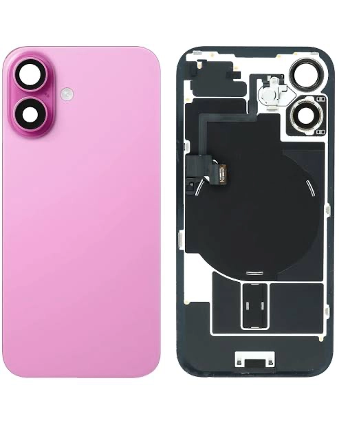 iPhone 16 Plus back glass with MagSafe – Pink (HQ)