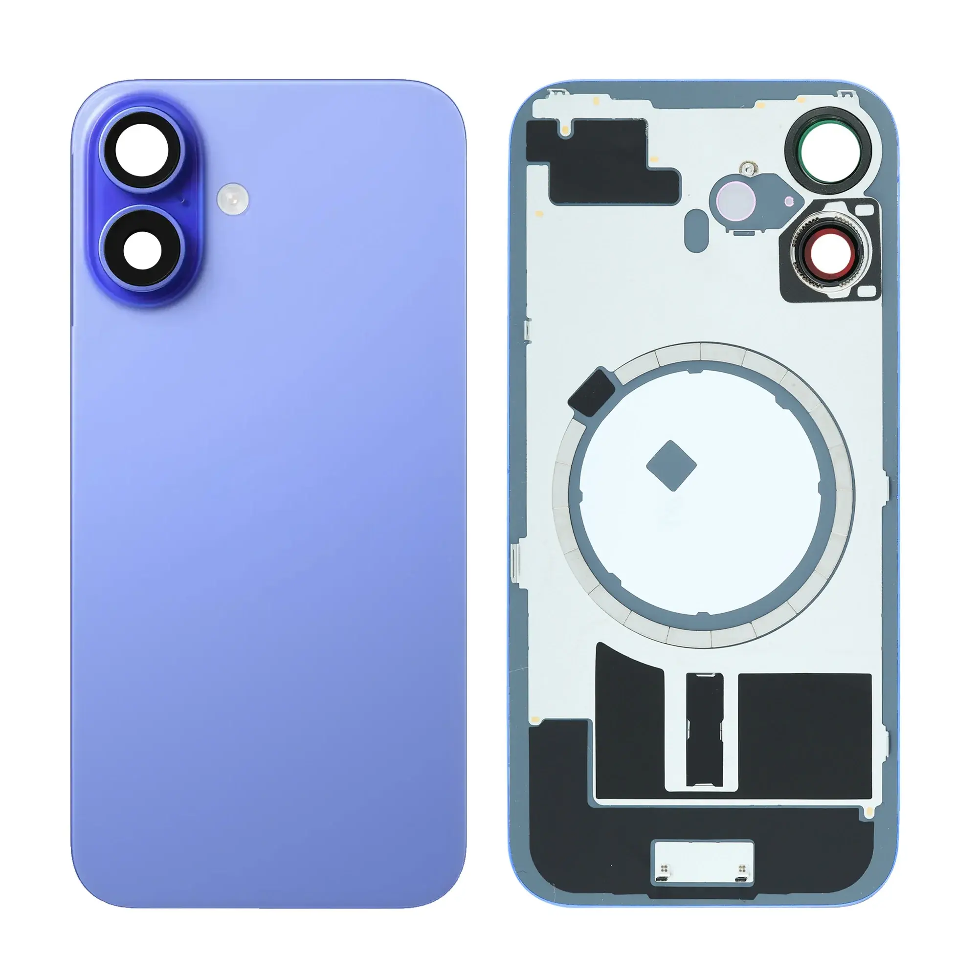 IPhone 16 back glass with MagSafe – Blue (HQ)