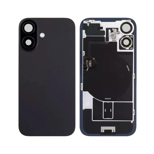 iPhone 16 Plus back glass with MagSafe – Black (HQ)