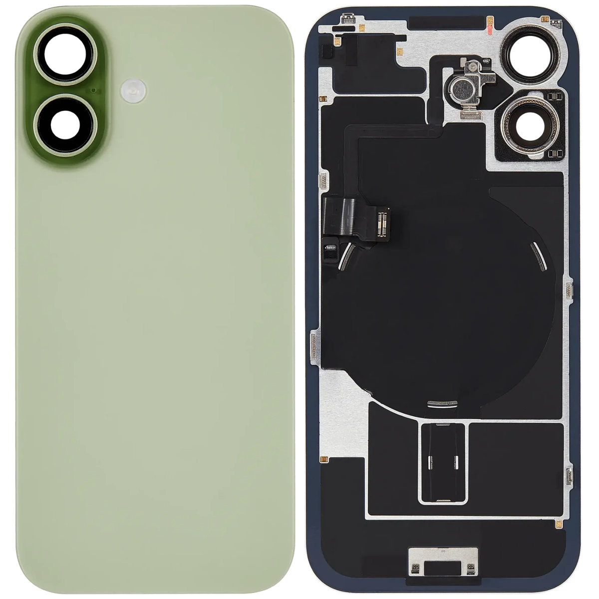 iPhone 17 back glass with MagSafe – Green (HQ)