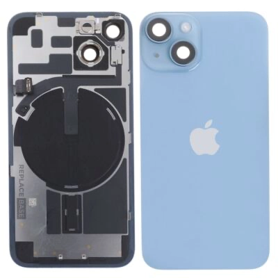 IPhone 14 Plus back glass with MagSafe – light blue(HQ)