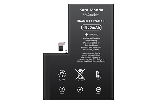 Iphone 15 pro Max New High Quality Battery(unknown part show)